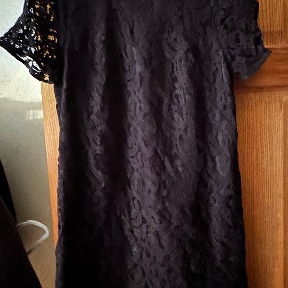 Elegant Black Lace Dress